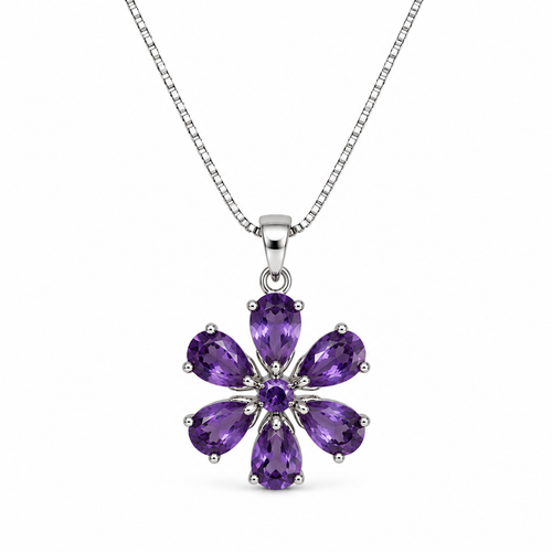 Amara Amethyst Necklace