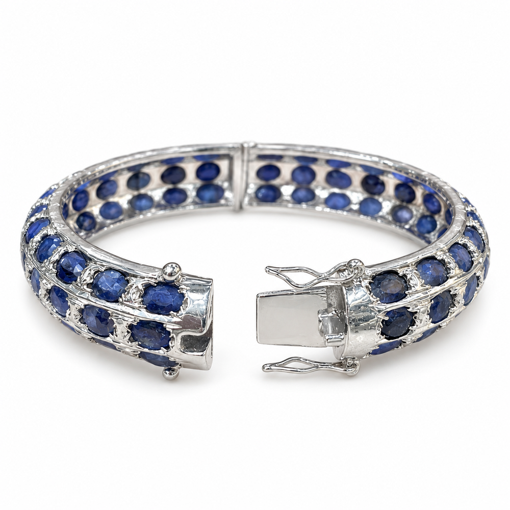 Sapphire Maharani Bangle