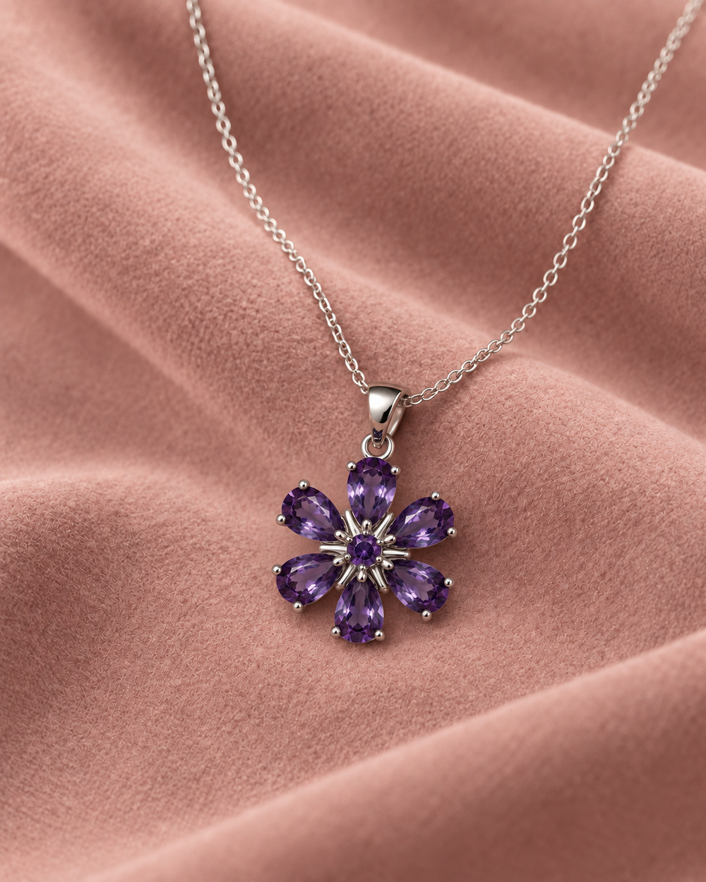 Amara Amethyst Necklace