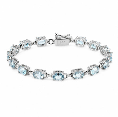 Ocean Blue Topaz Bracelet