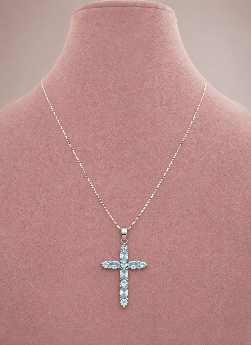 Hope Blue Topaz Necklace