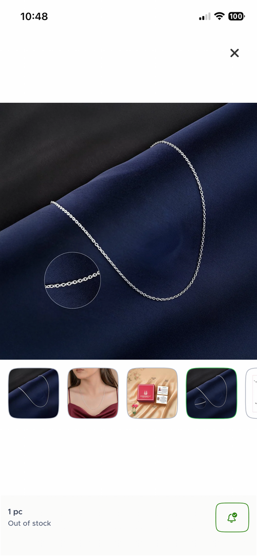 925 Silver Link Chain