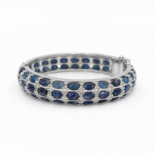 Sapphire Maharani Bangle