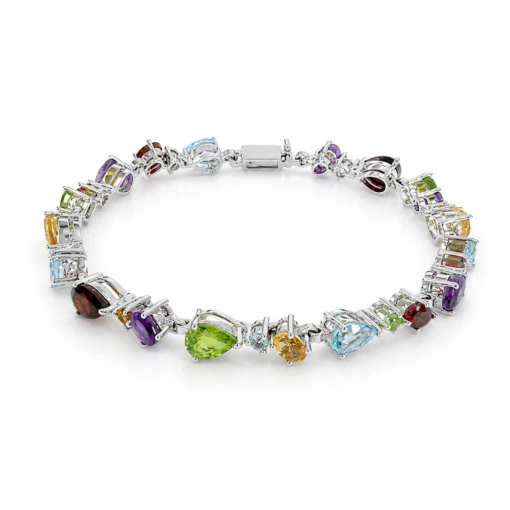Aurora Multi-Gemstone Bracelet